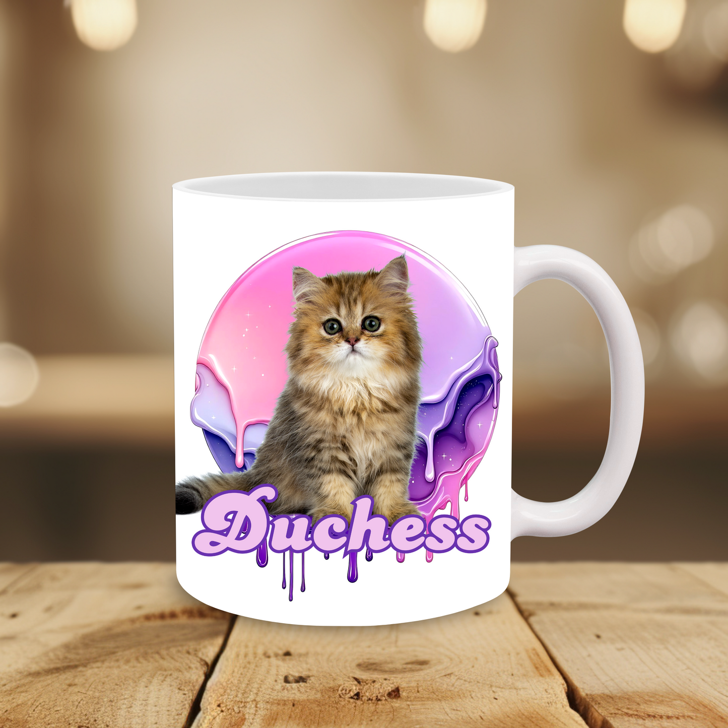 Personalized Drip & Sip: Custom Pet Mug Magic - 11oz & 15oz