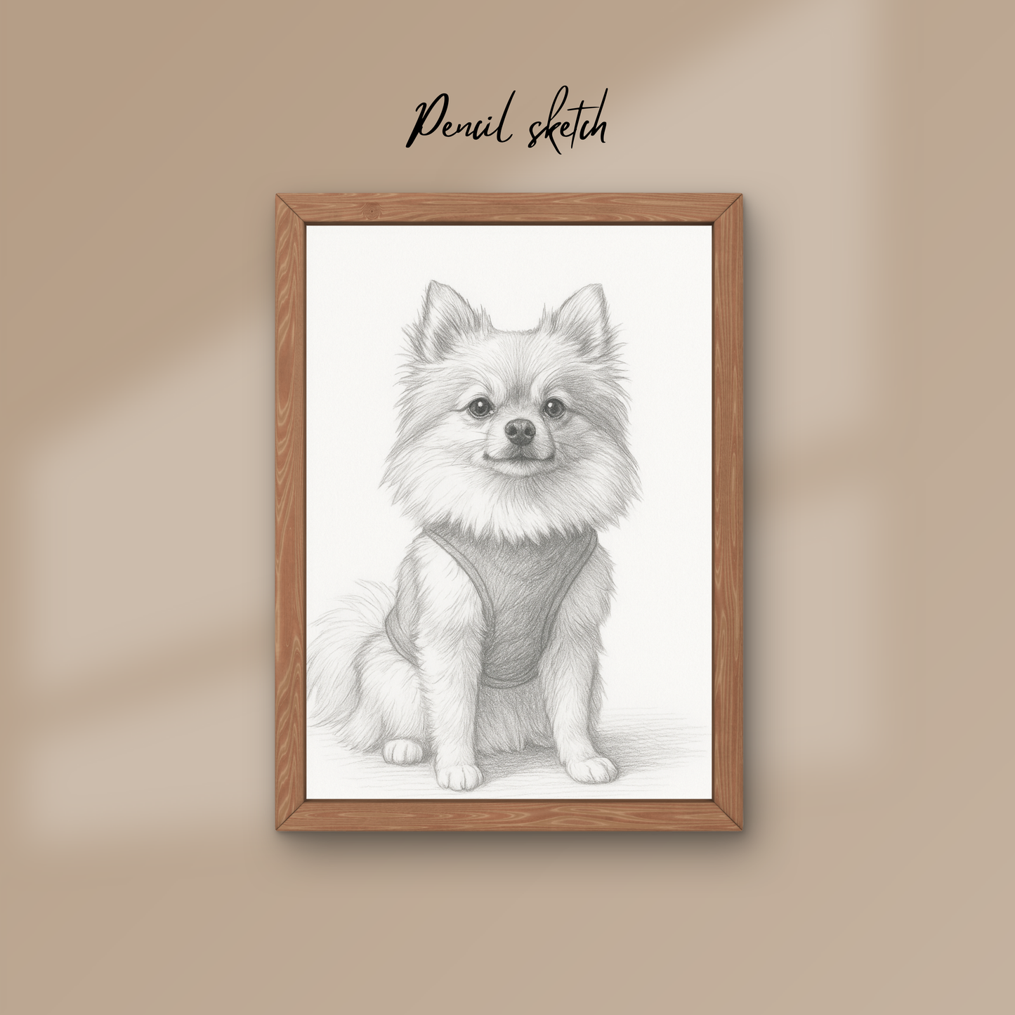 Custom Pet Line Art Print – Minimalist Pet Portrait from Photo | Dog, Cat, or Any Animal