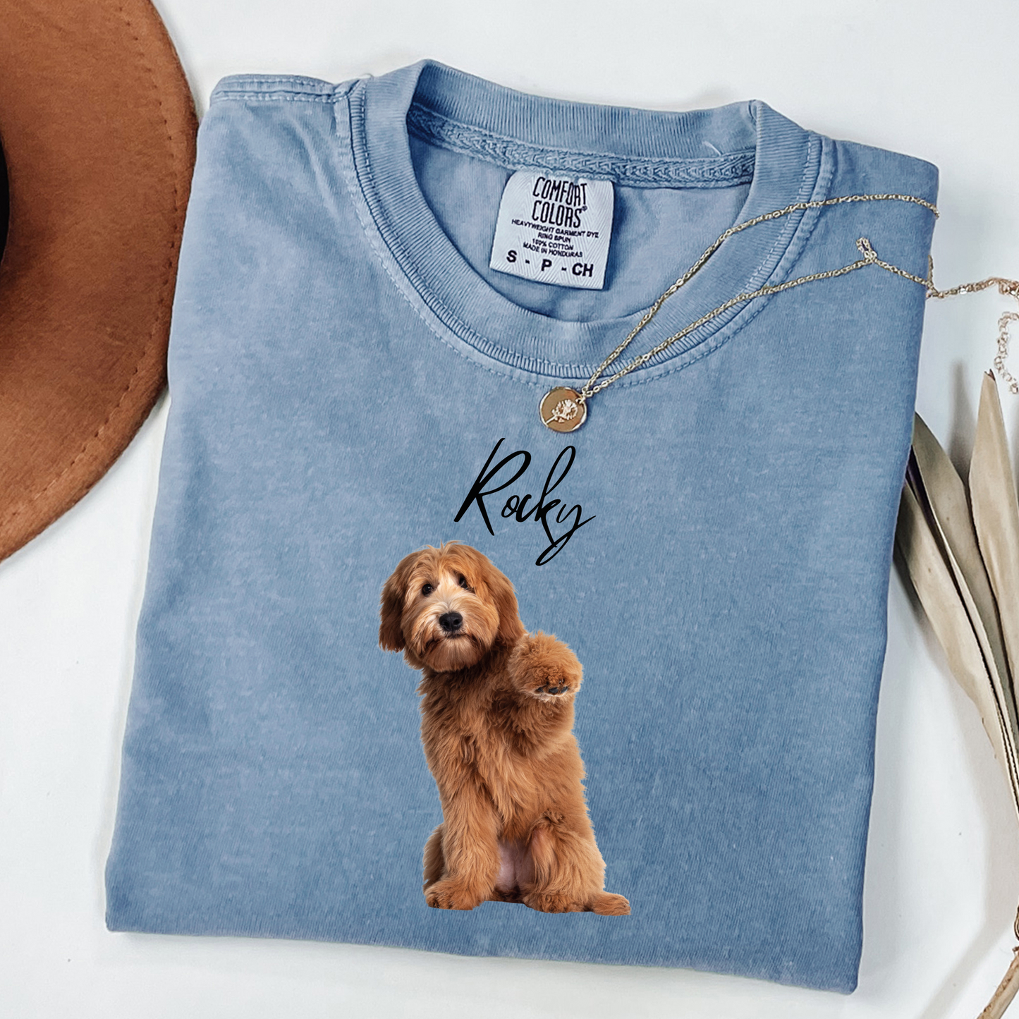 Custom Paw Print Tees: Personalized Pet Photo Shirts for Pet Lovers