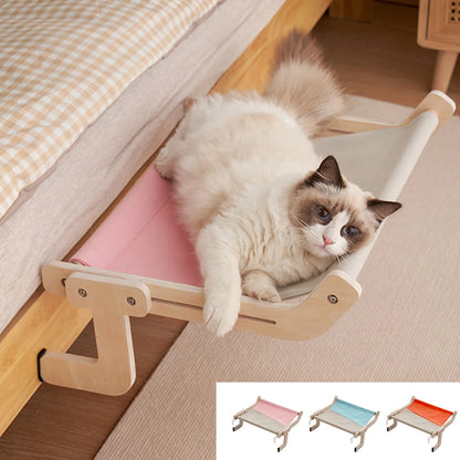 Cat Hanging Bed Wood Assembly