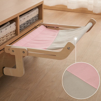 Cat Hanging Bed Wood Assembly